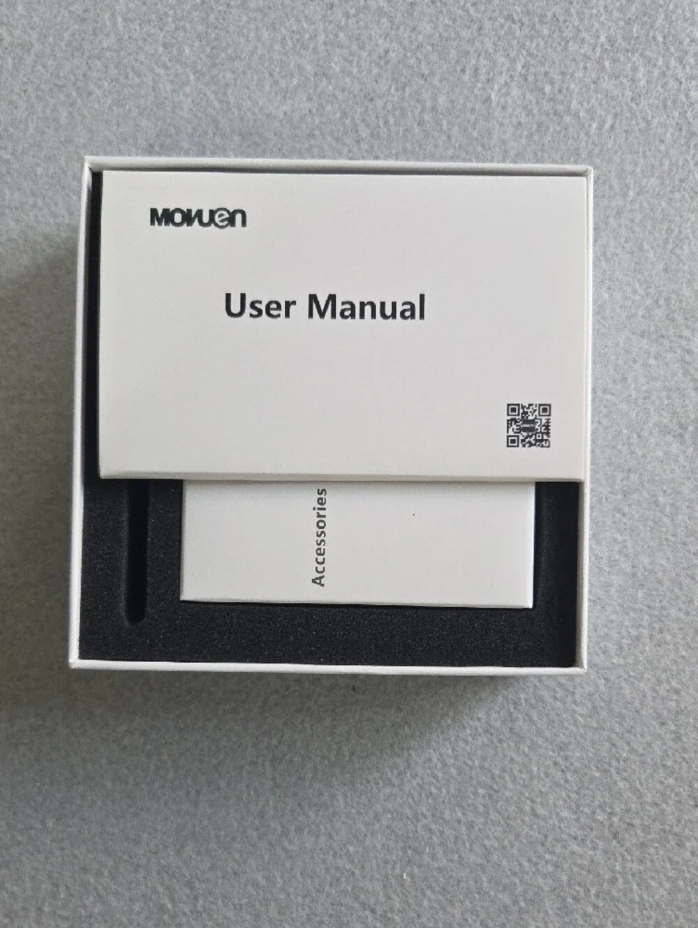 Mouen Wi‑Fi Camera Alarm Clock - White